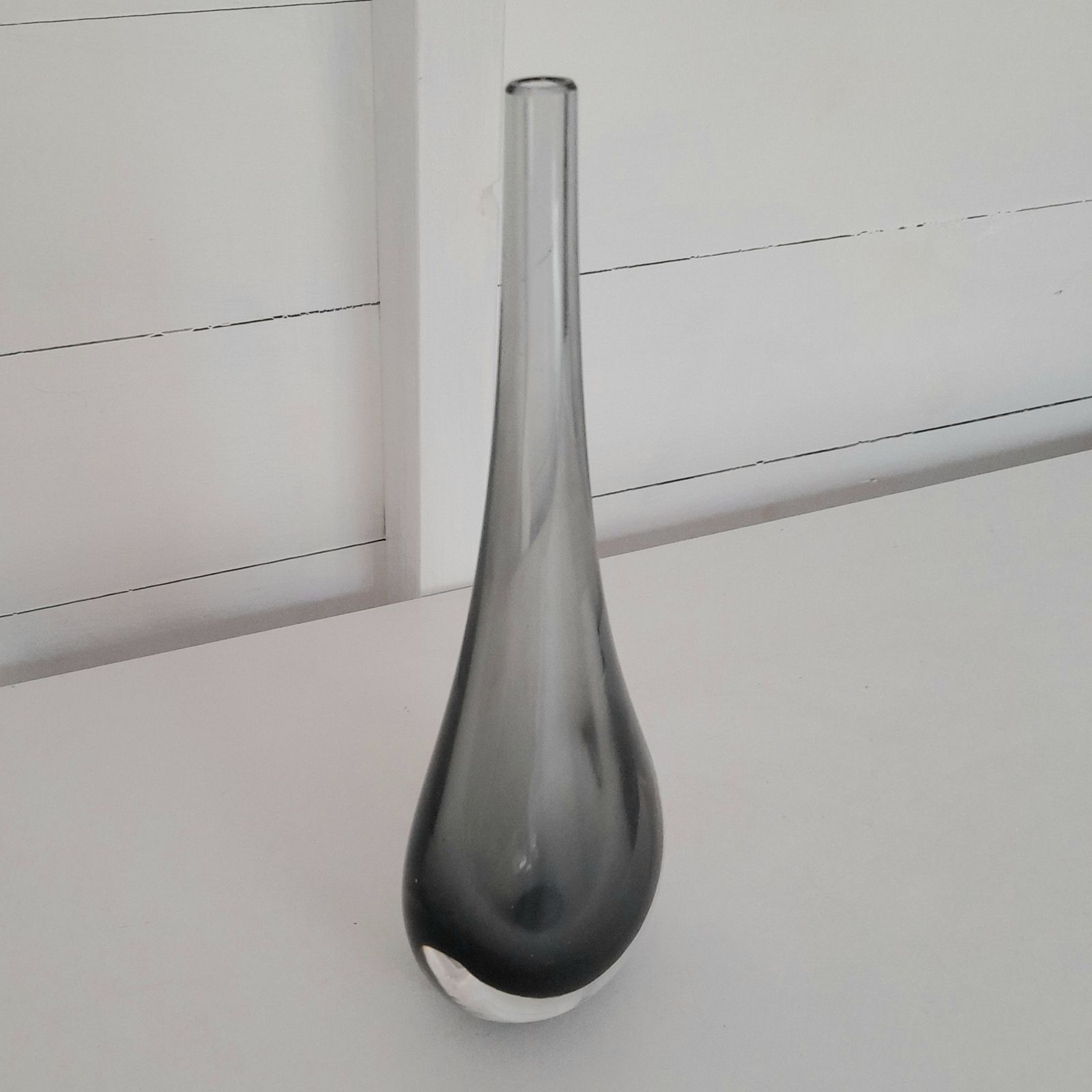 Murano Sommerso Drop Glass Vase photo Home Decor