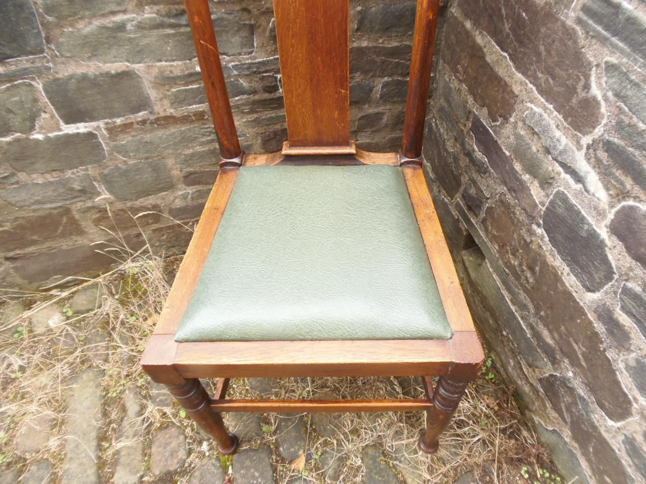 Richard Norman Shaw  .. Set Of Twelve Oak Chairs photo for sale