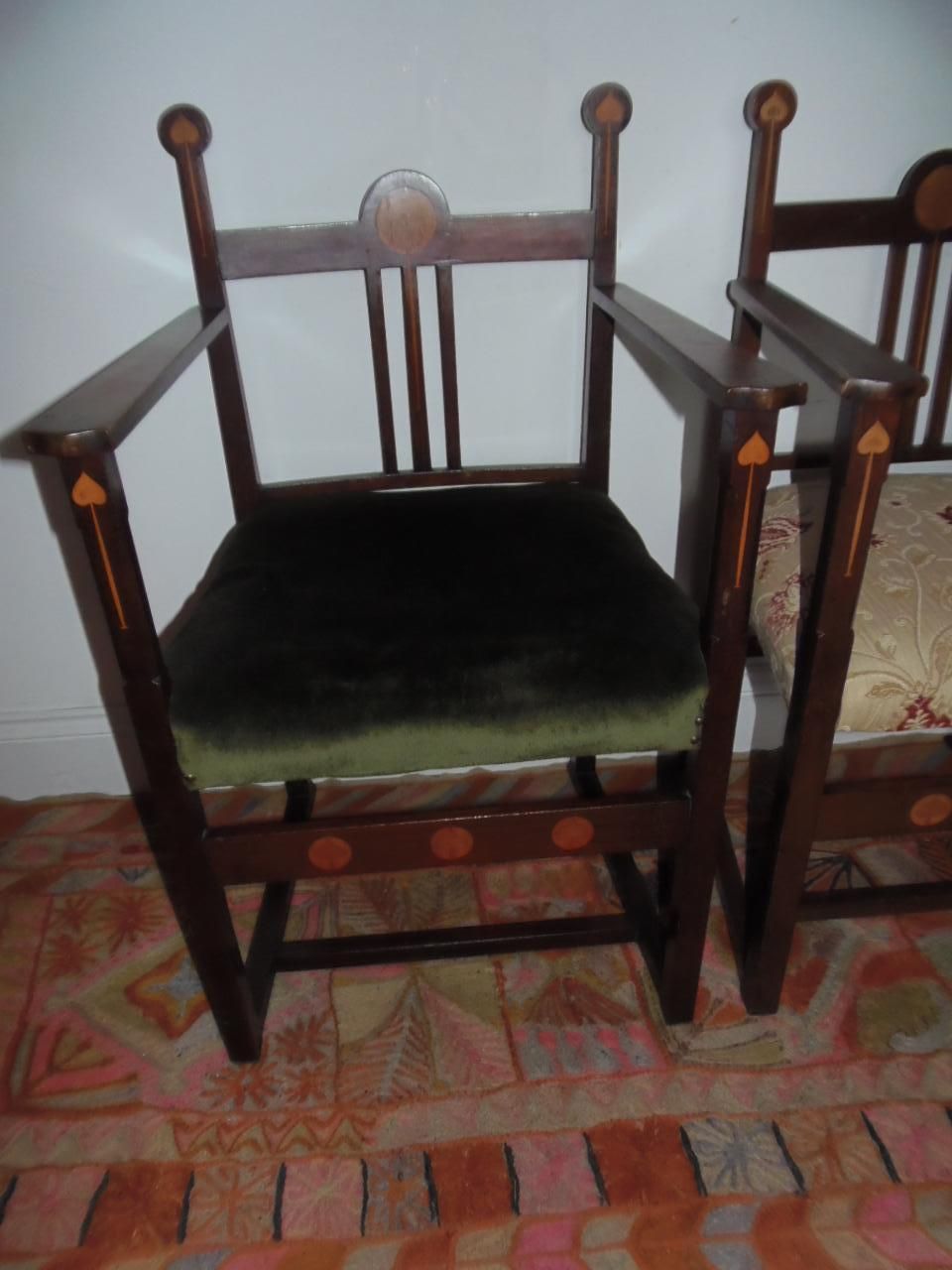 photo for sale J.S. Henry . A Pair Of Chairs .