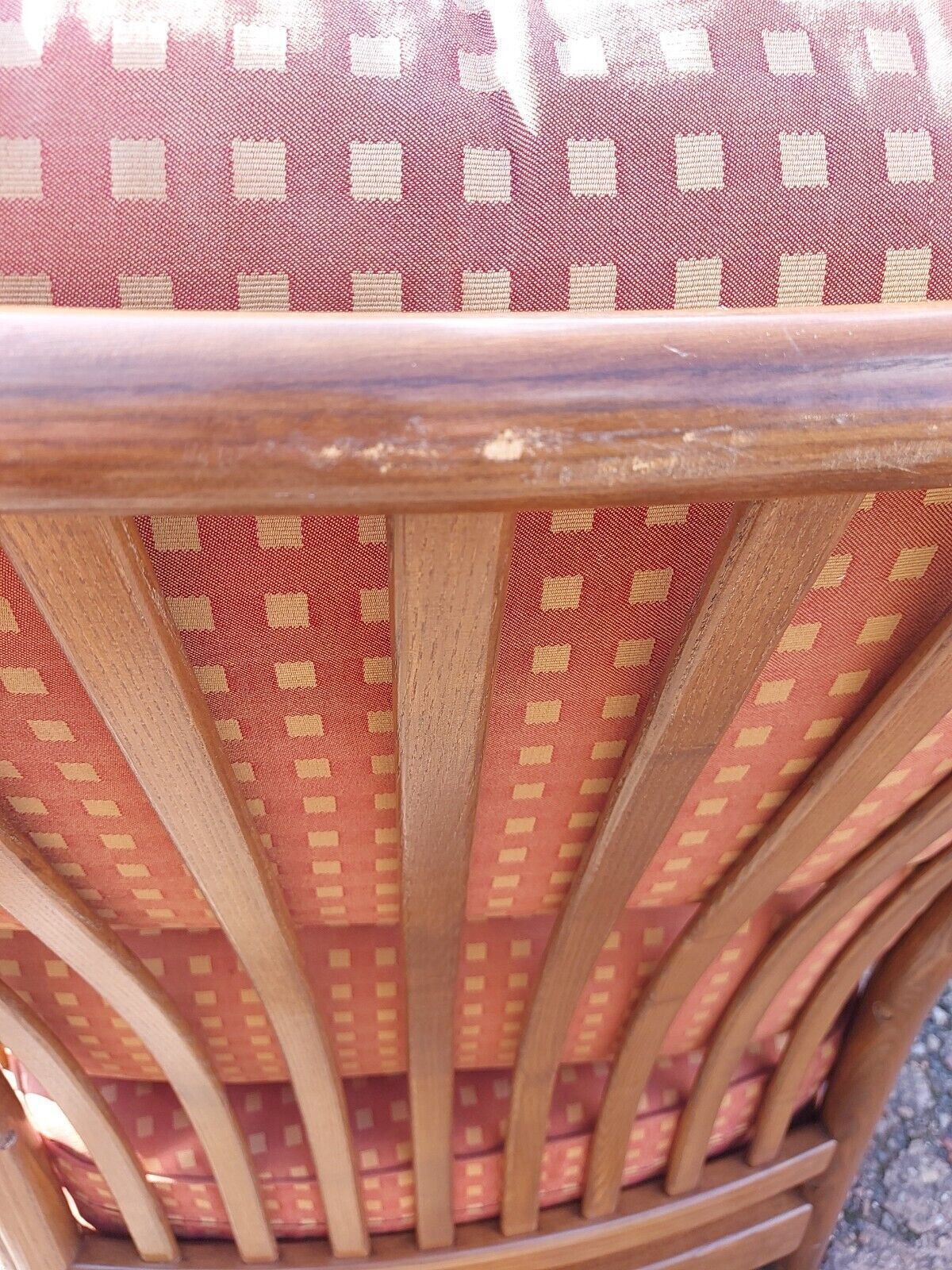 photo for sale Ercol Renaissance High Spindle Back Armchair 2002 Medium Wood Tone