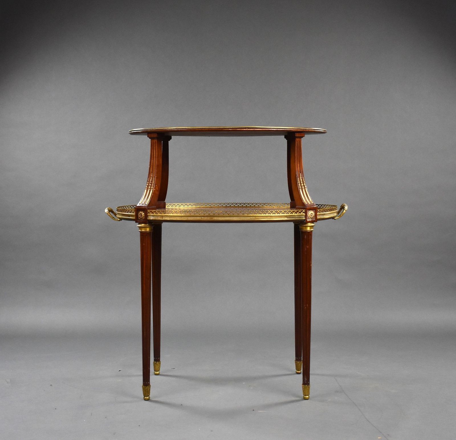 19th Century French Mahogany Etagere photo for sale
