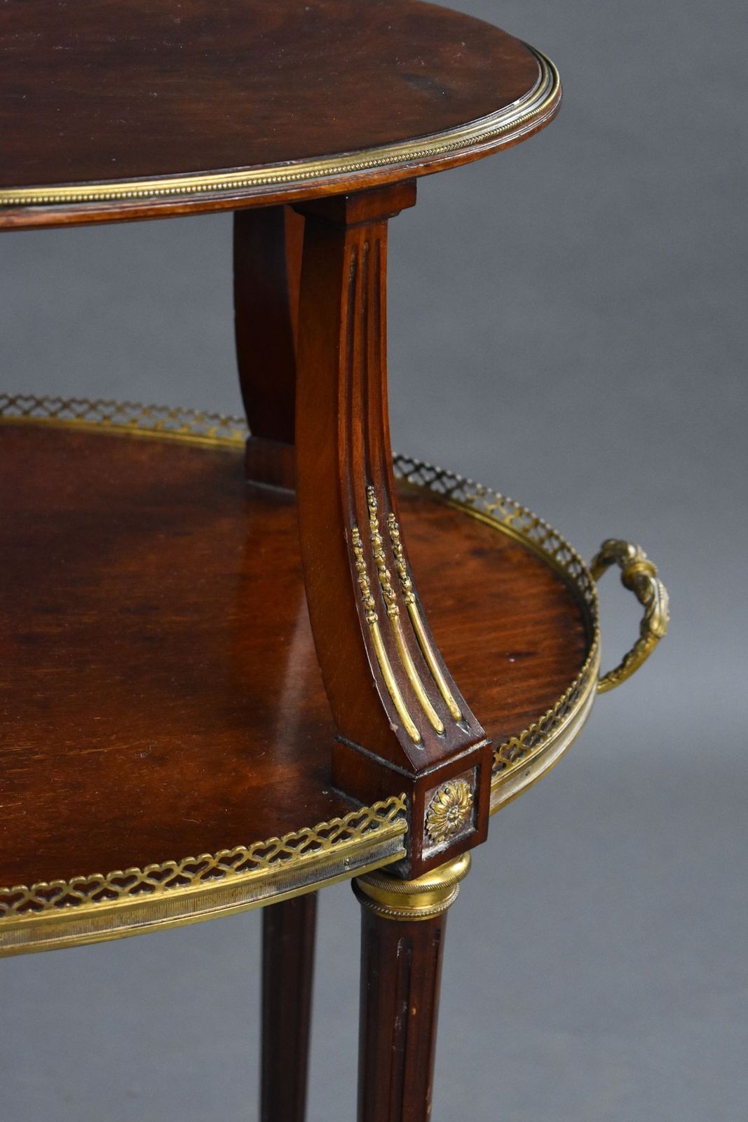19th Century French Mahogany Etagere photo 850.0