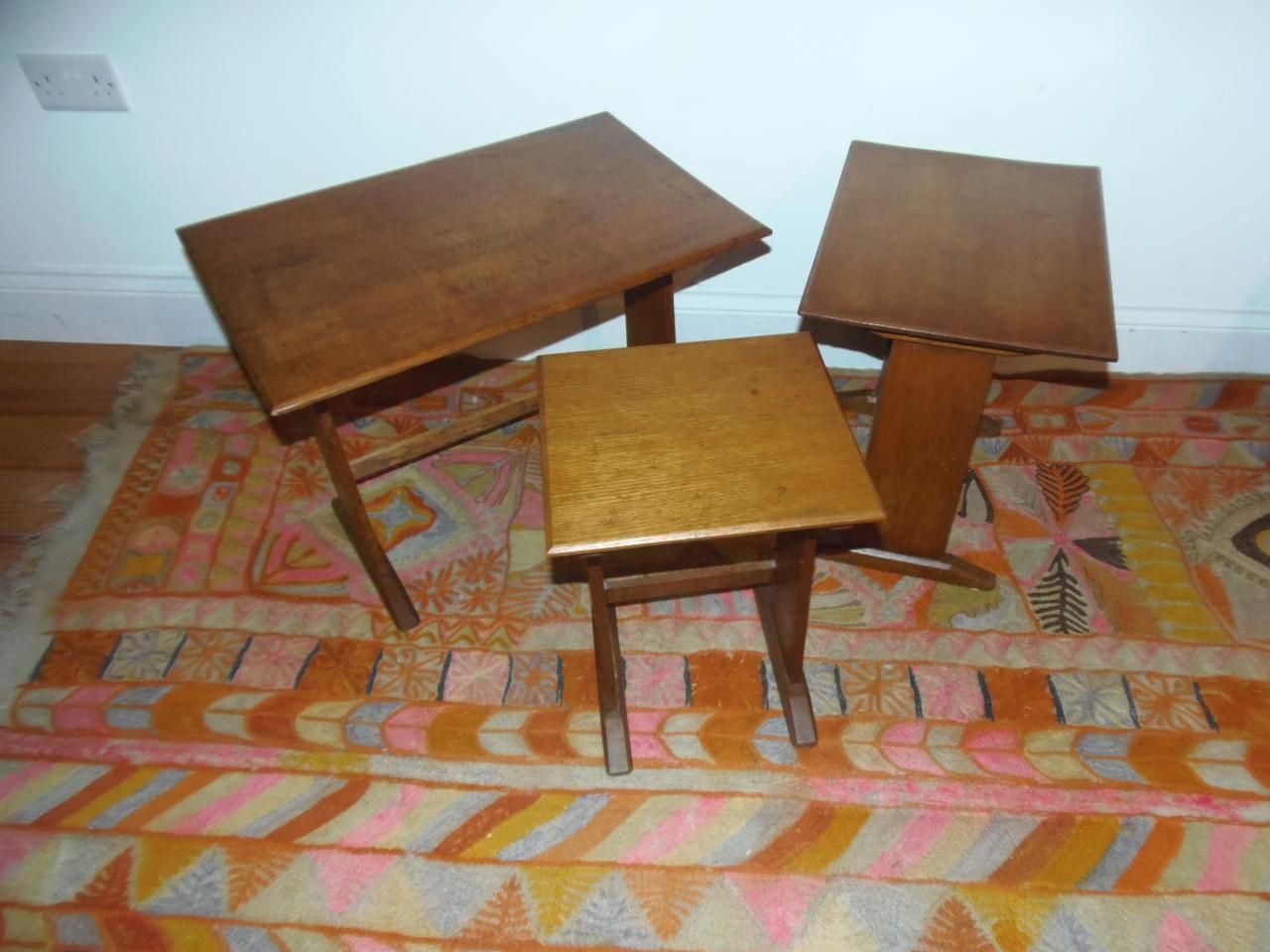 Cotswold School Nest Of Tables photo for sale