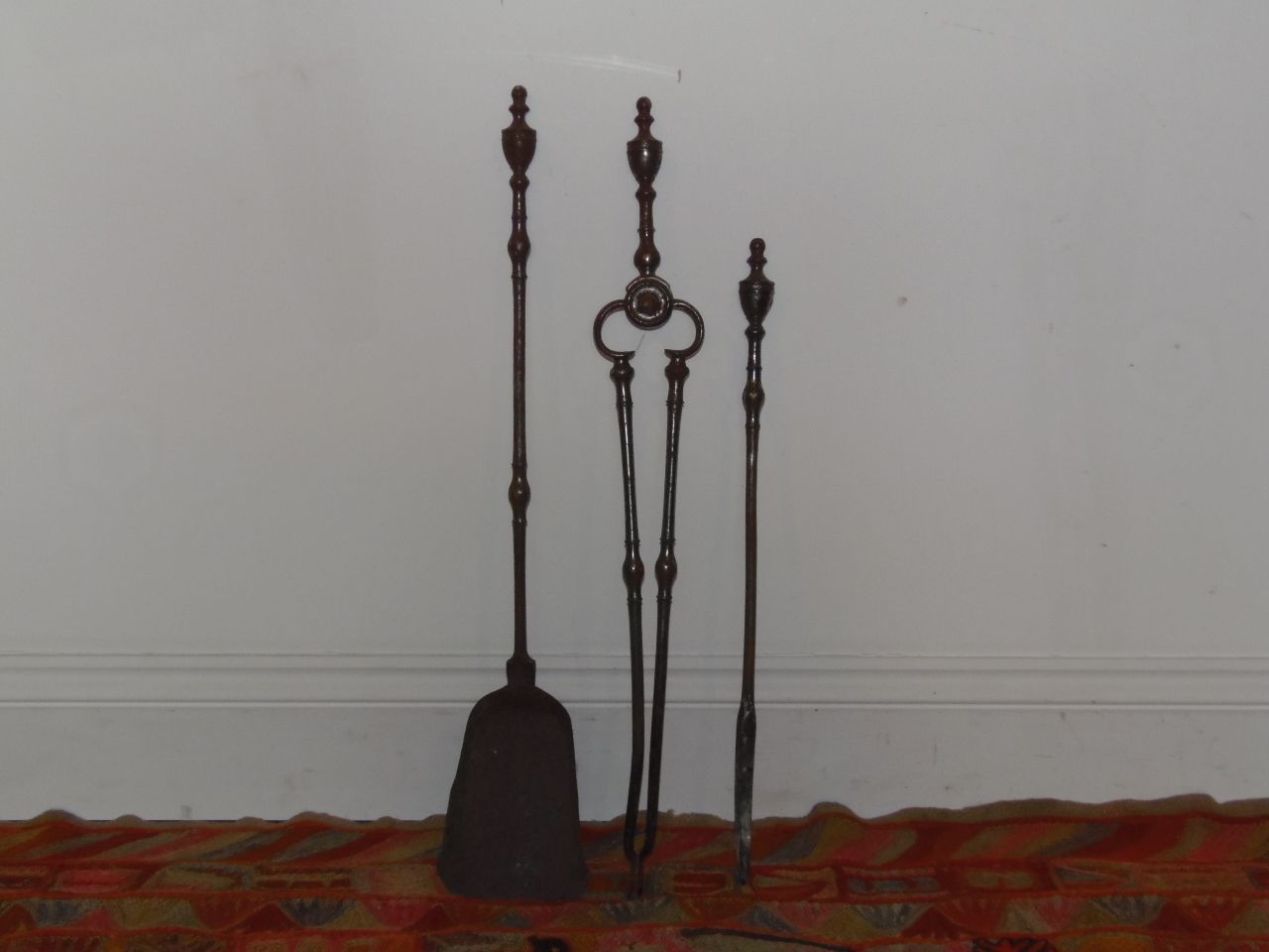 Georgian Steel Fire Irons, 18th Century And Earlier photo vinterior