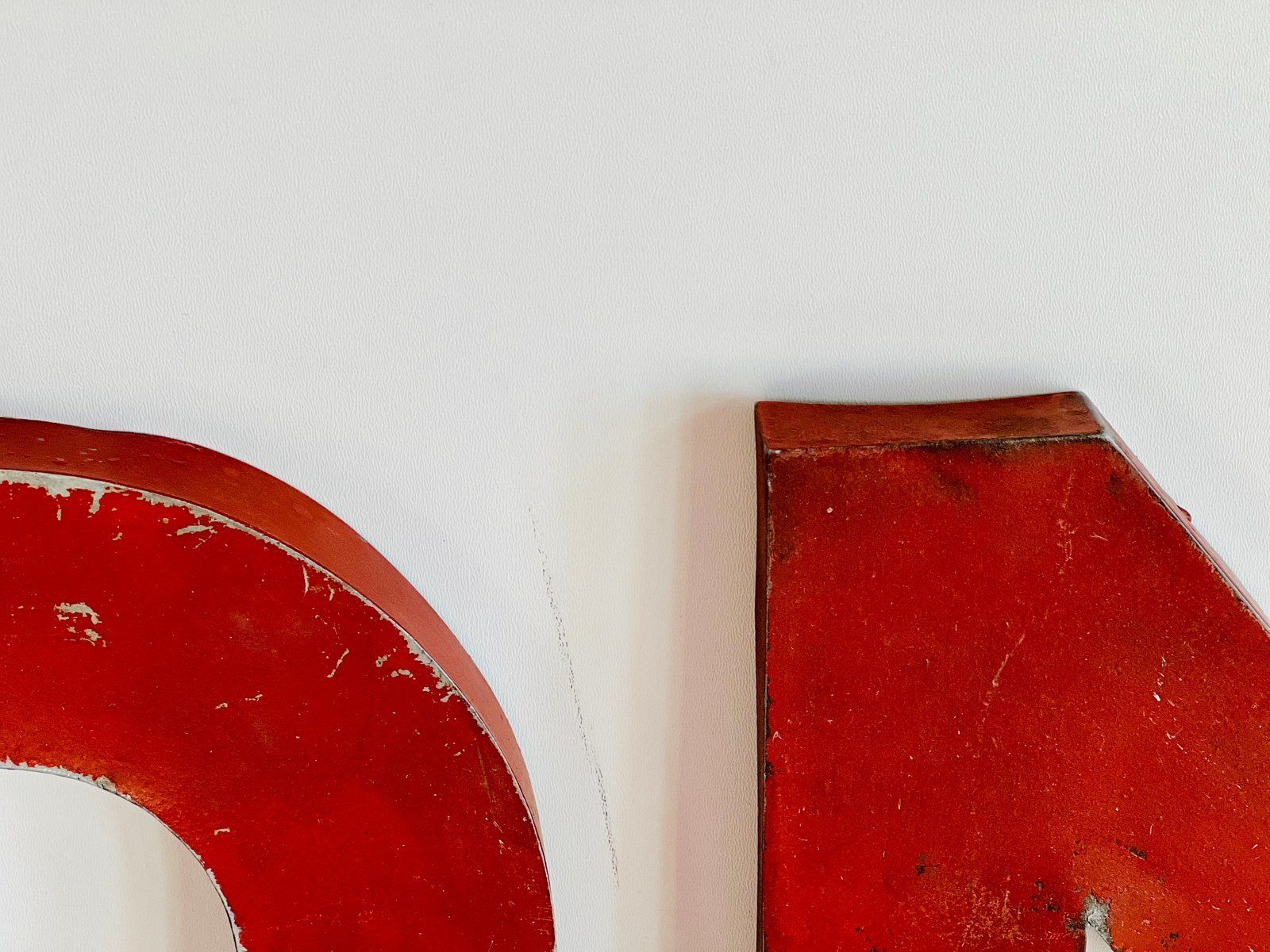 Industrieel 'On' Letterbord, Set Van 2 photo Woonaccessoires