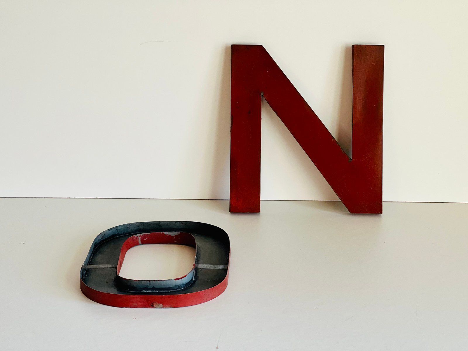 Industrial On Letter Sign, Set Of 2 photo 295.0