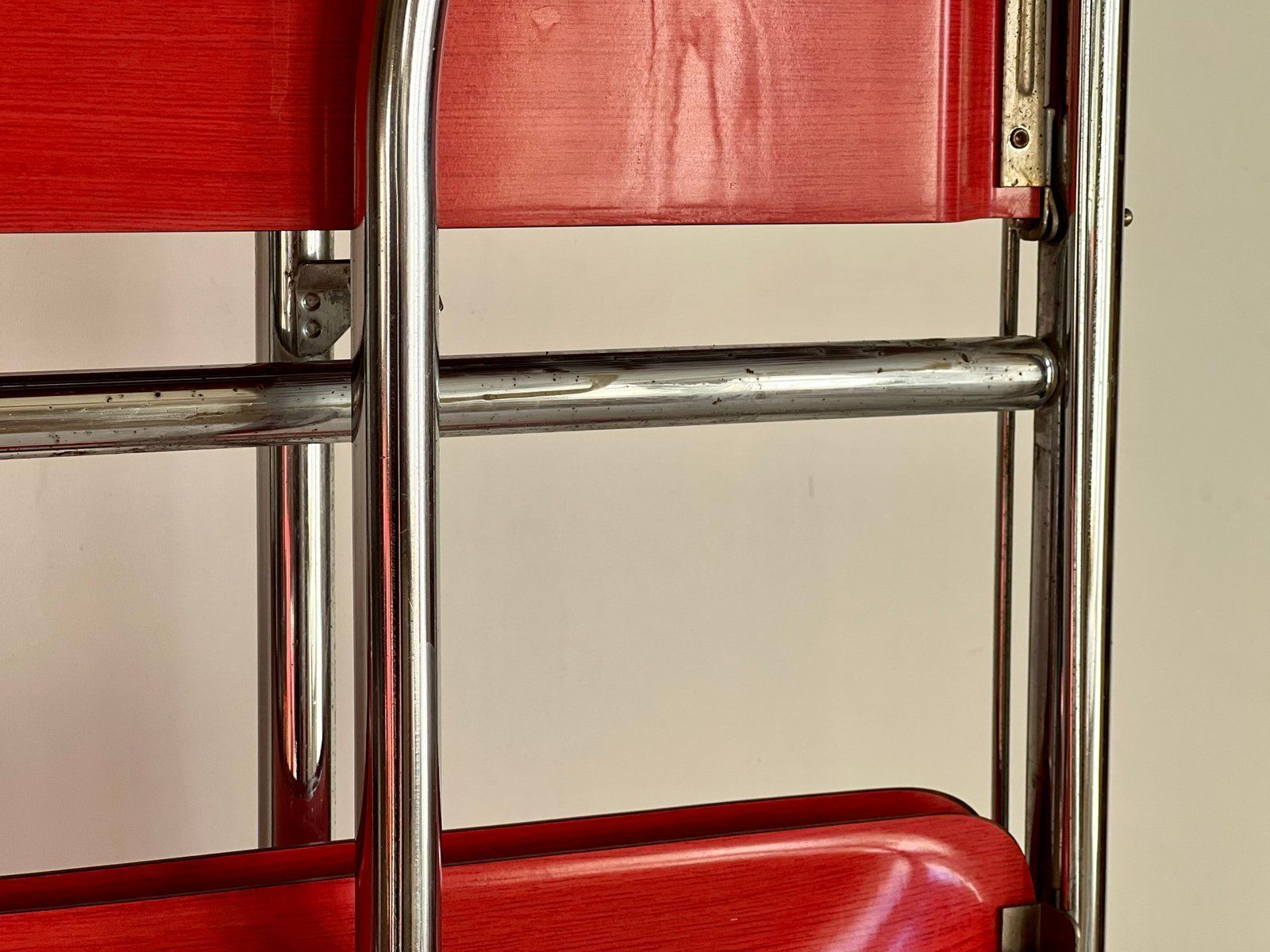Mid Century Dinette Opvouwbare Serveerwagen, Jaren 1950 photo Meubels