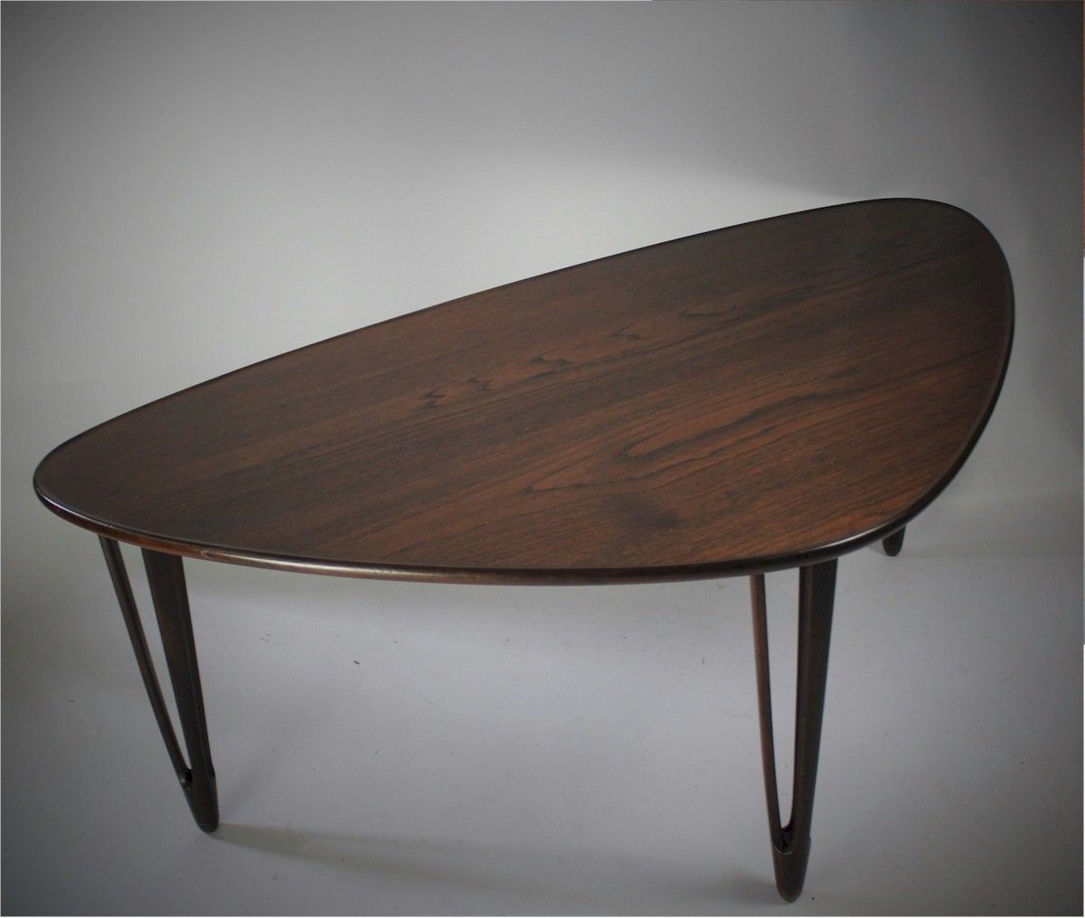 Furniture Danish Triangular Teak Coffee Table From Bc Møbler photo