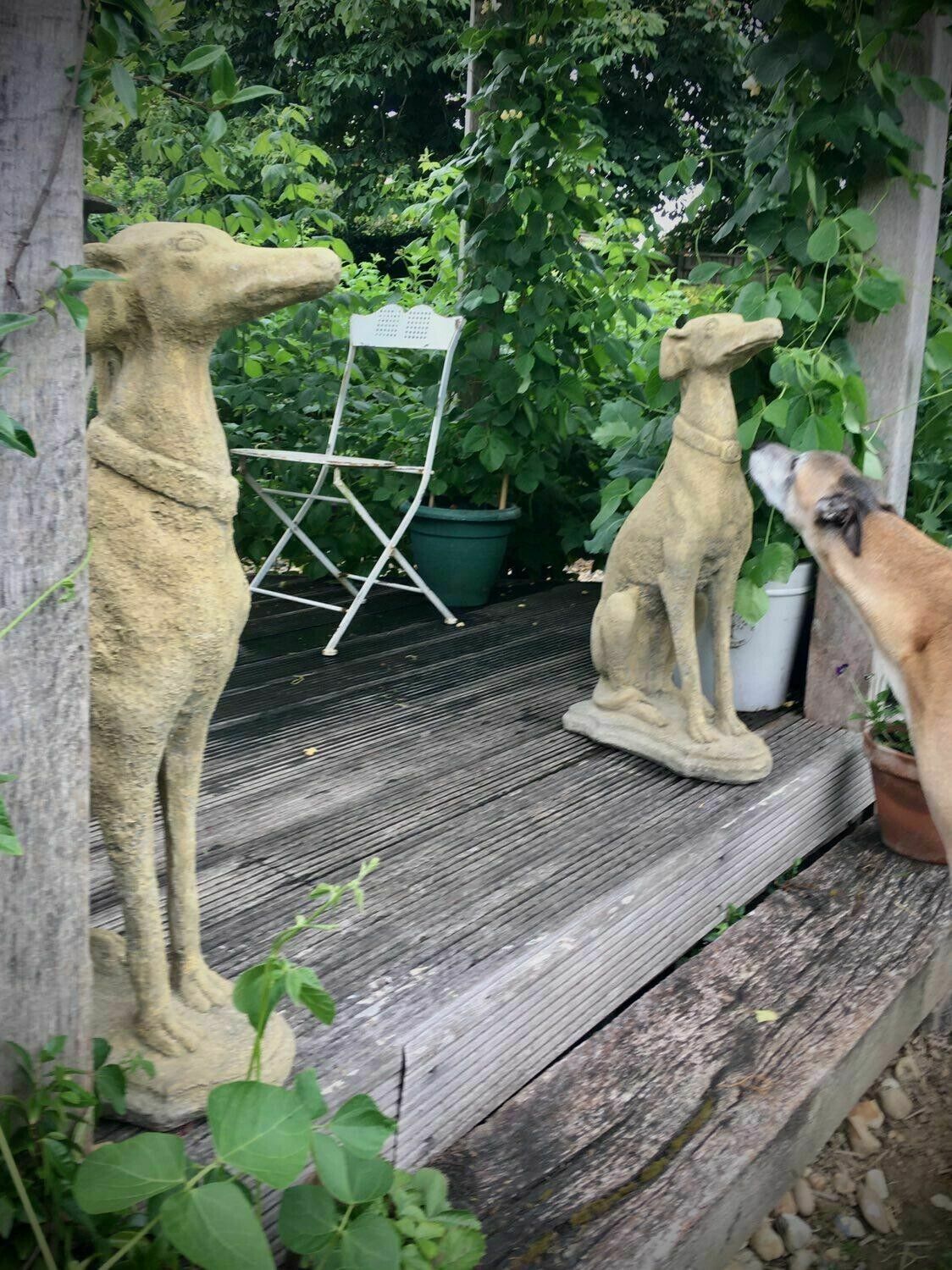19th Centuary Vintage Country Stone French Lurchers 0241. photo furniture