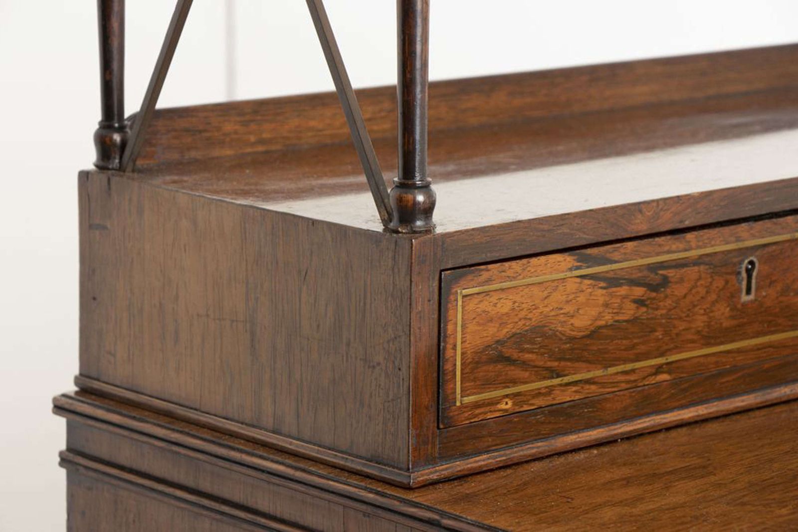 photo buy Regency Rosewood Secretaire Chiffonier 1810