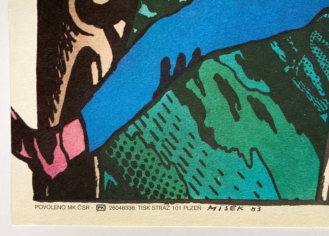 Original Film Poster, Treasure Of The Yankee Zephyr, Karel Míšek, 1983, Genuine Czech Vintage Print photo buy