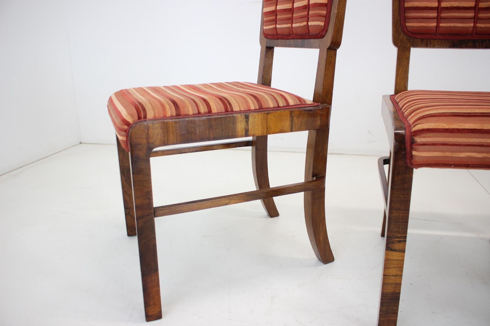 1930s Set Of 4 Art Deco Dining Chairs, Czechoslovakia photo buy