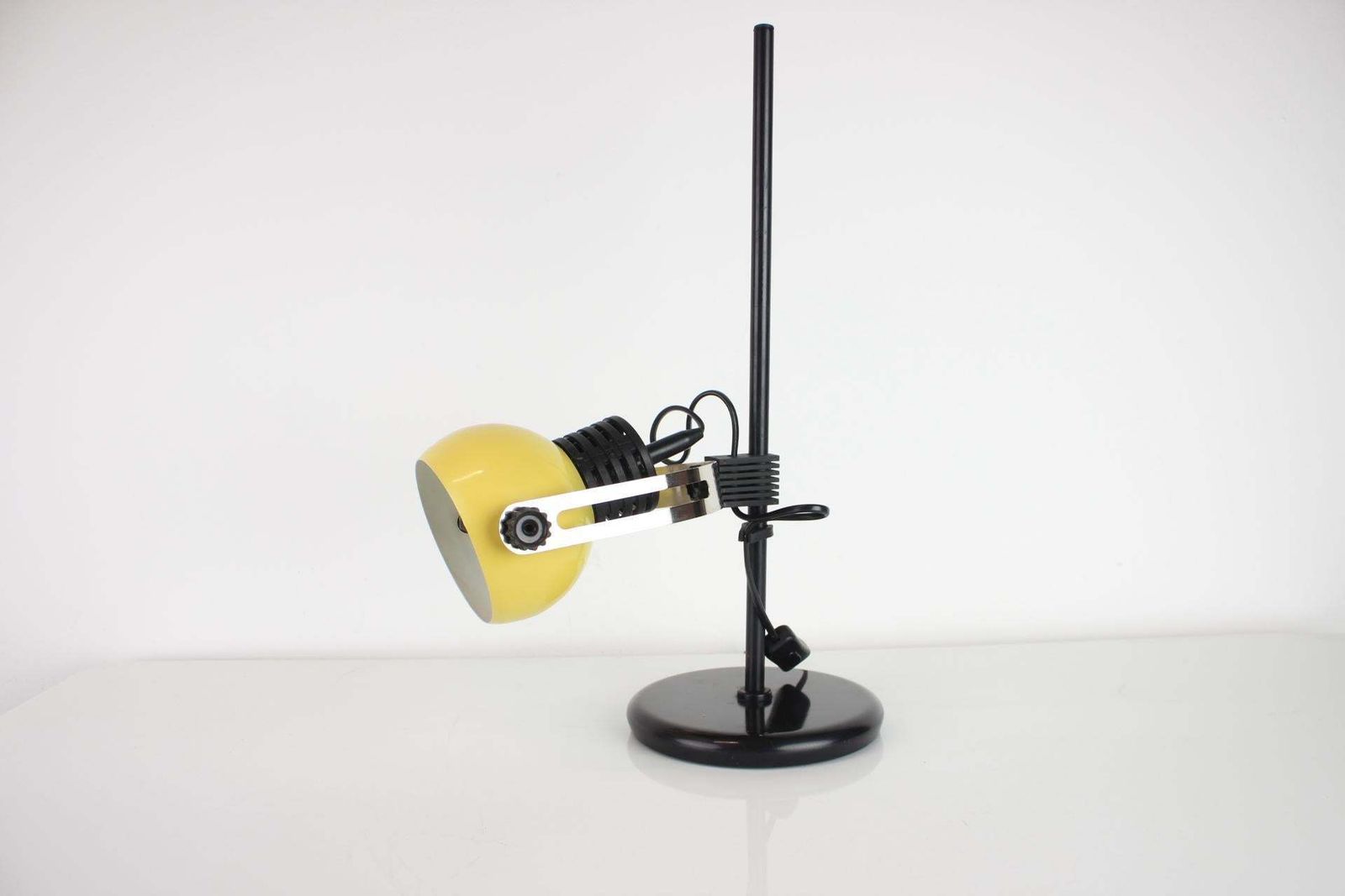 Adjustable Mid Century Table Lamp, Czechoslovakia, 1970's photo vinterior
