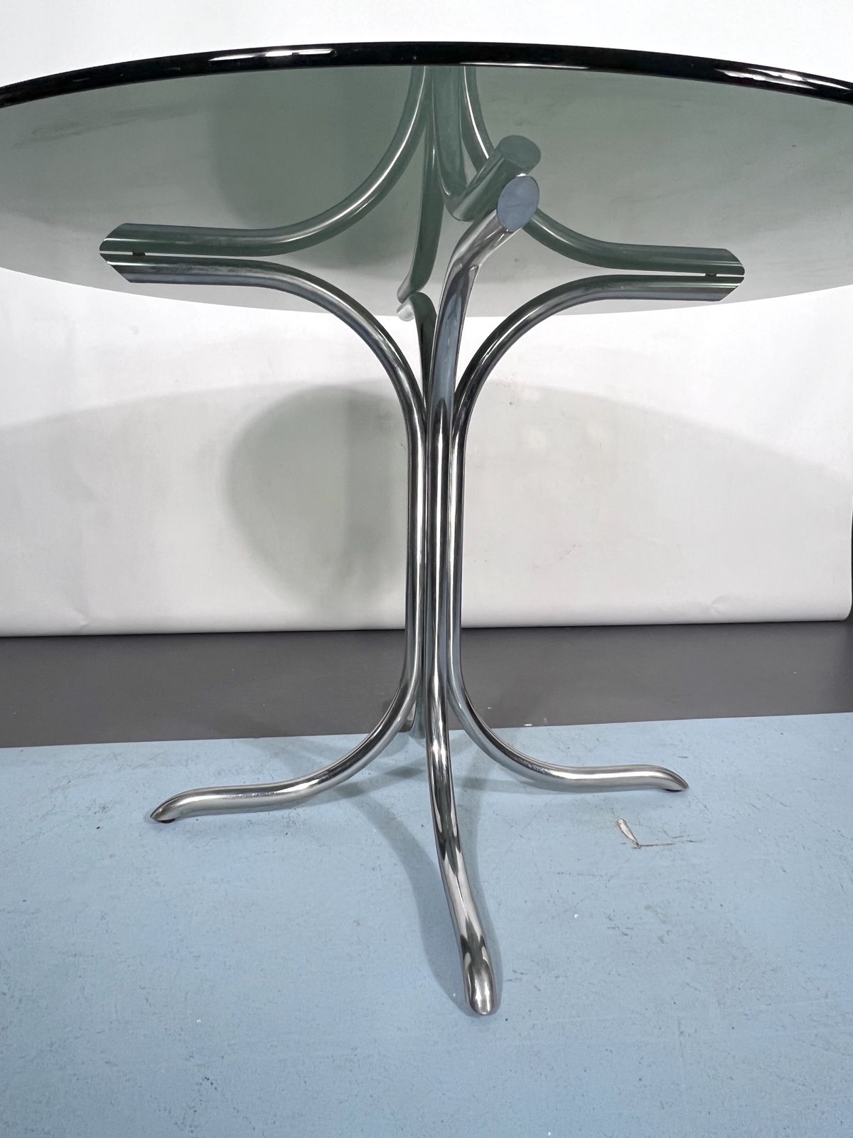 photo buy Vintage Space Age Dinner Table And Four Chairs In The Manner Of Gastone Rinaldi
