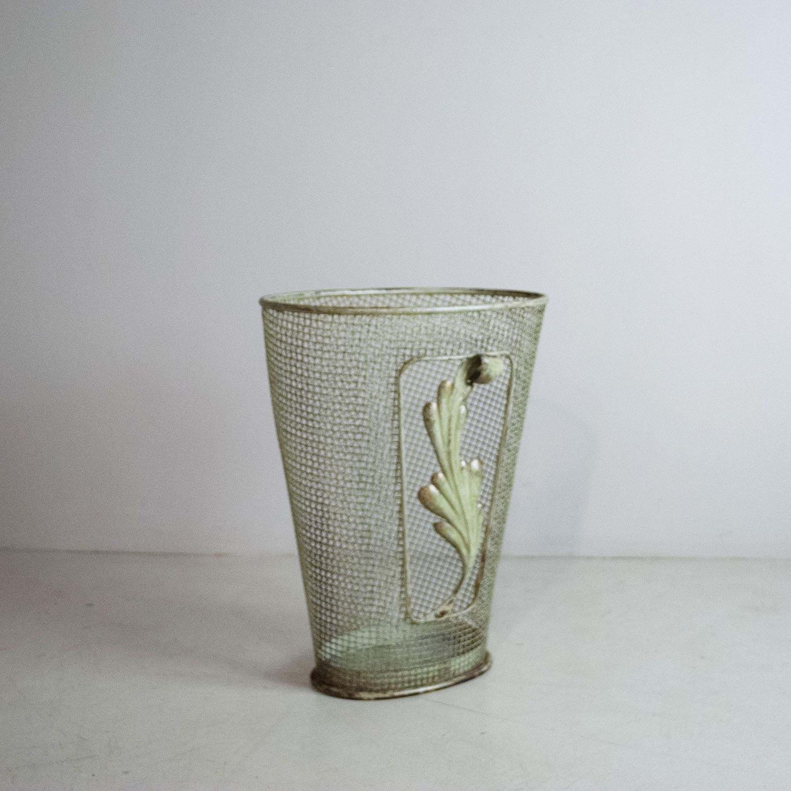 Italian Midcentury Gio Ponti Style Umbrella Stand 1950's photo vinterior