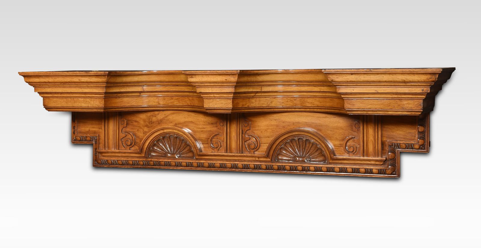 Pollard Oak Overdoor Pediment photo Home Fixtures