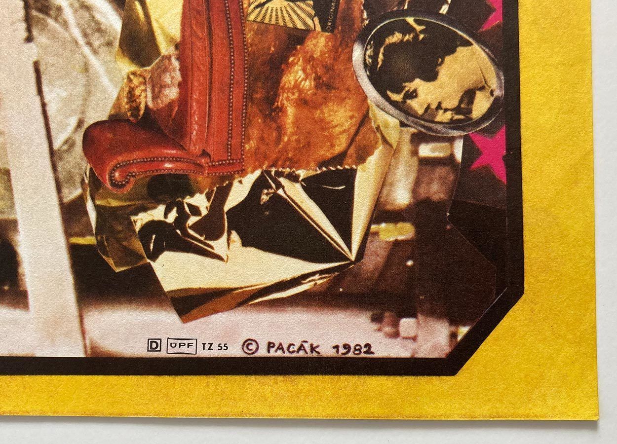 Original Film Poster, Your Turn, My Turn, Jan Antonín Pacák, 1982, Genuine Czech Vintage Print photo Art