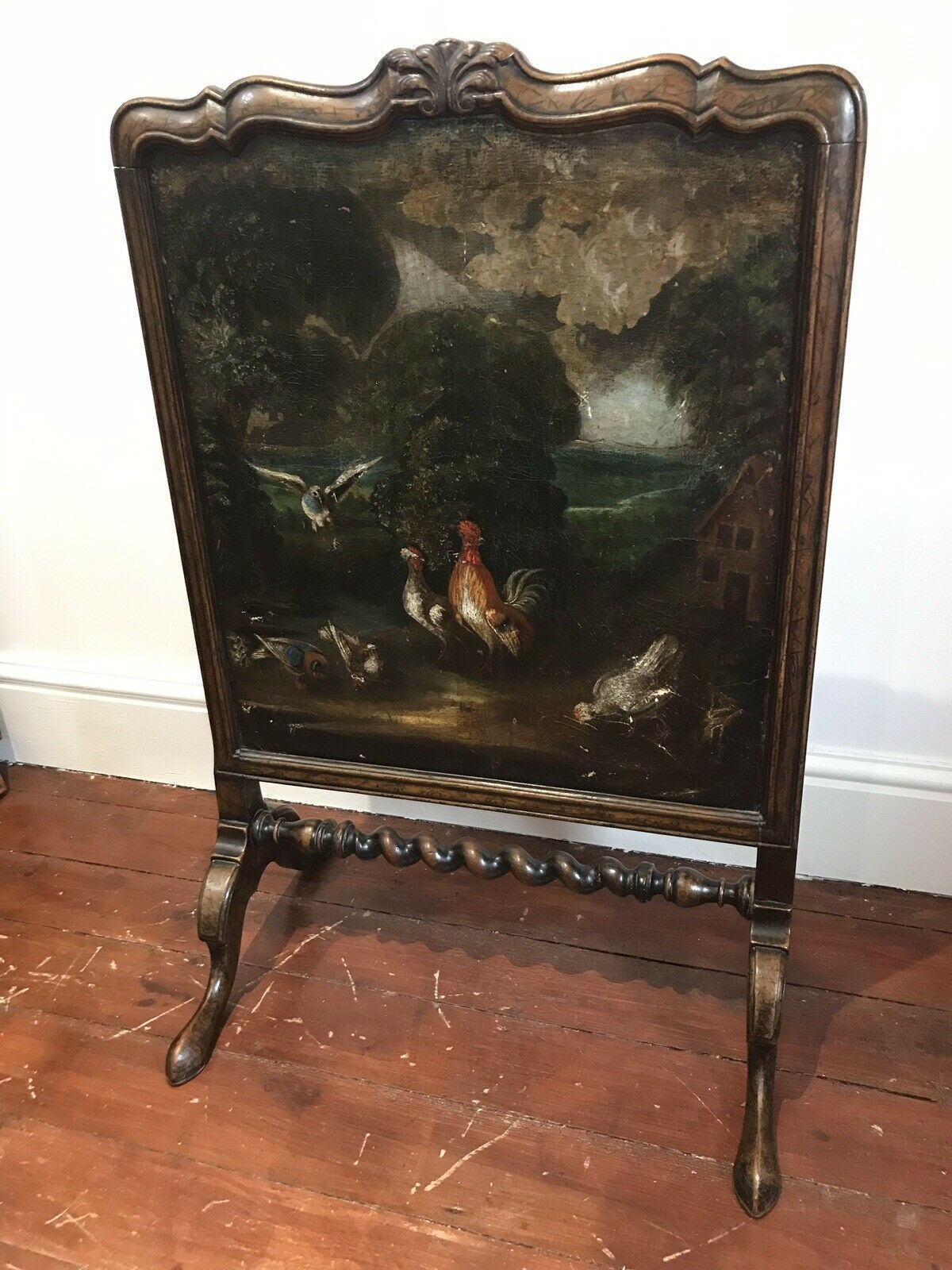 Museum Quality 18th Century Period Dutch Fire Screen photo Home Fixtures
