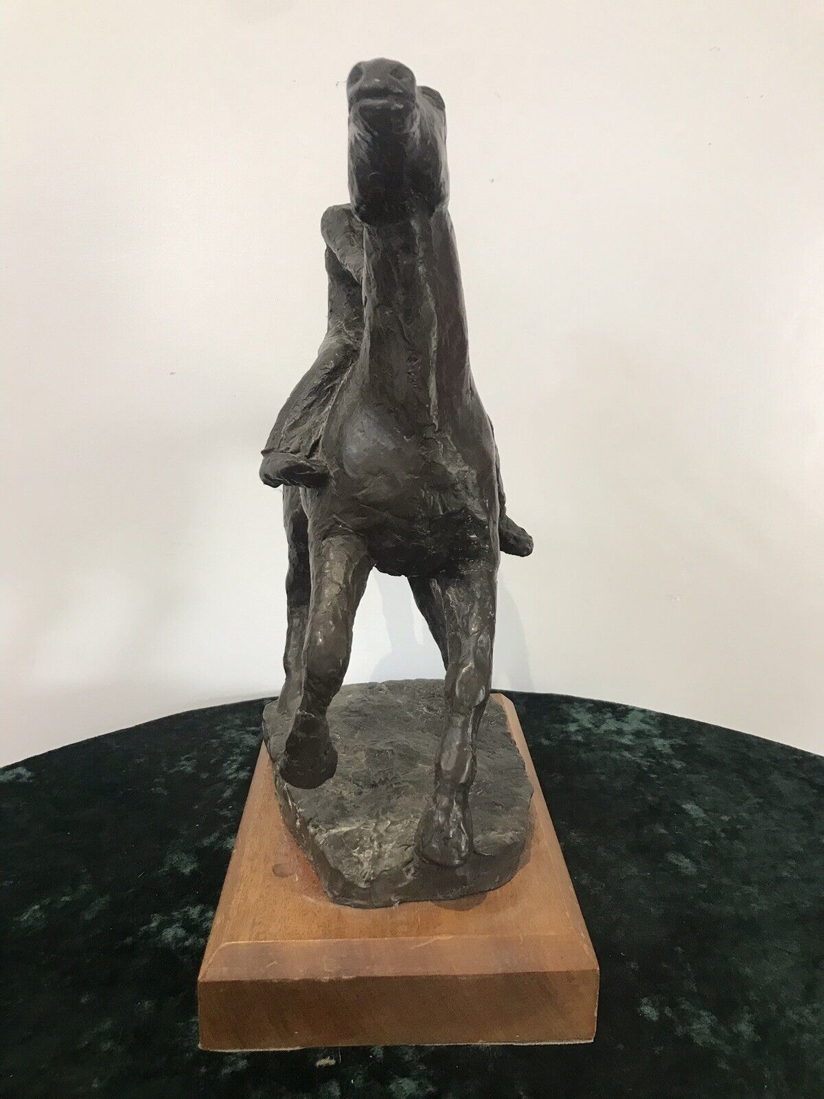 20th Century Modern Original British Bronze Bare Back Lady Rider Juliet Simpson photo Art