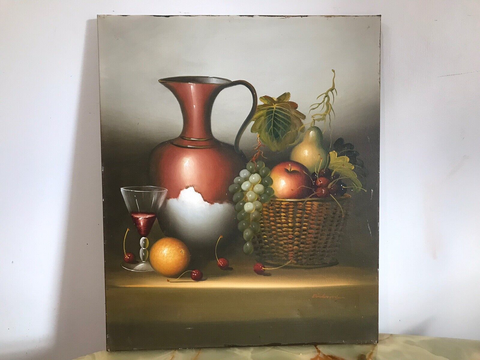 Original Work Of Art Contemporary Dutch Still Life Painting On Canvas Signed