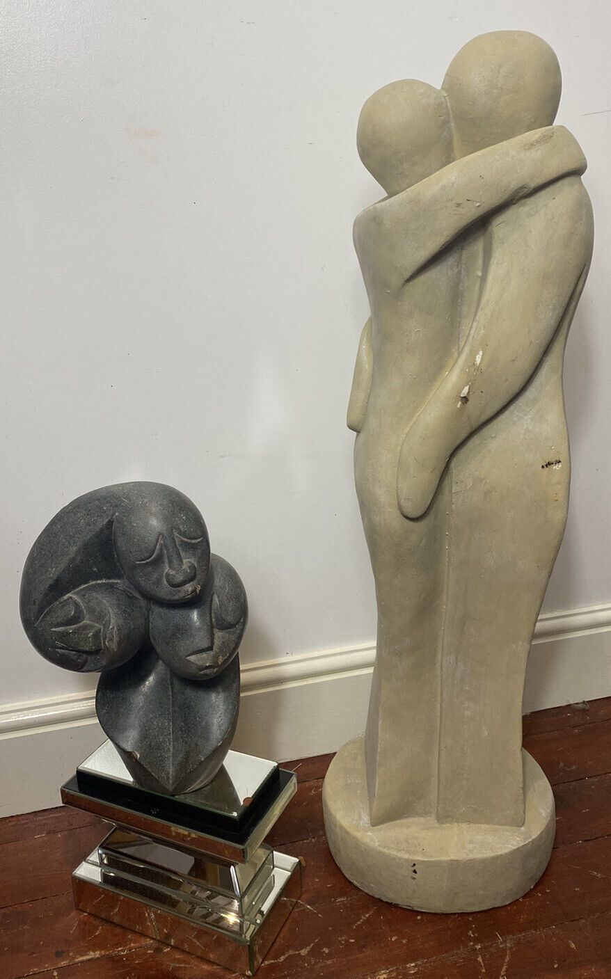 Large 20th Century Modern Art Sculpture In The Style Of Henry Moore photo furniture