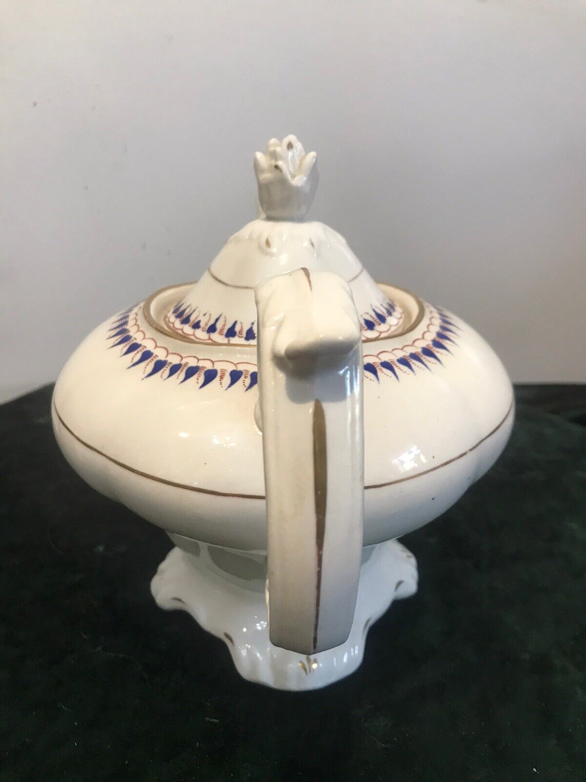 Fine Ornate Porcelain Napoleonic ‘Limoges’ France Floral Gilt Decoration Tea Pot photo Home Decor