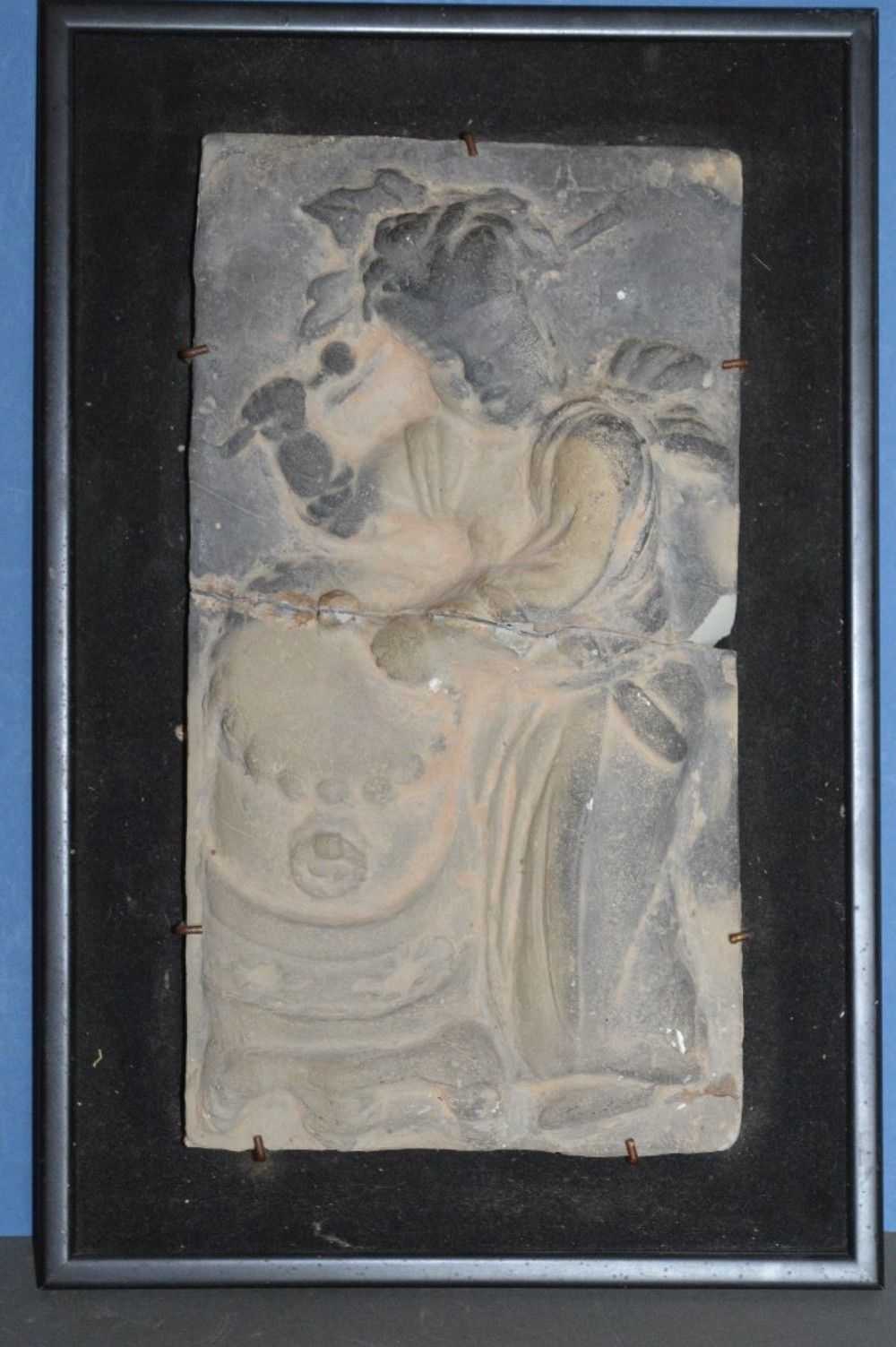Late 18th Century Chinese Memorial Or Funereal Tile / Panel, C 1790 photo furniture