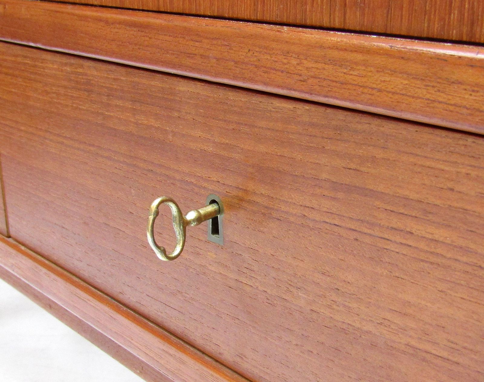 3400.0 Danish Model 54 Highboard Sideboard In Teak By Arne Vodder For Sibast photo
