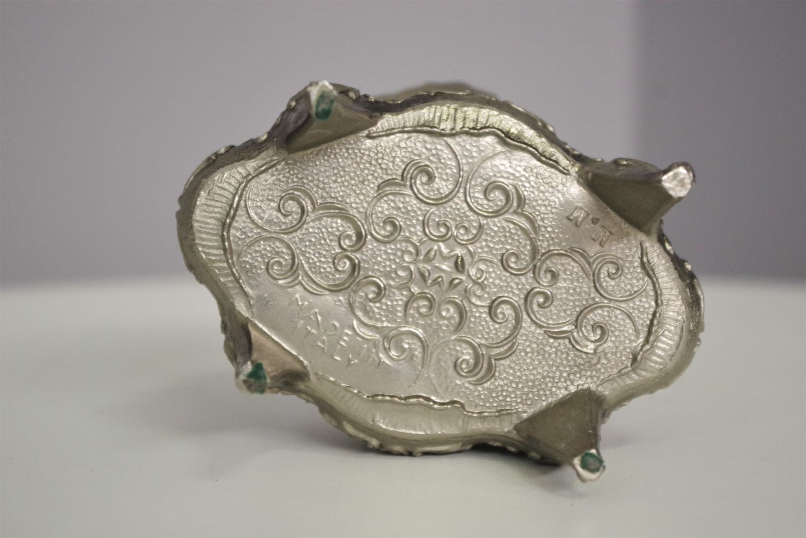 Metal Jewelery Box From The 1950s photo vinterior