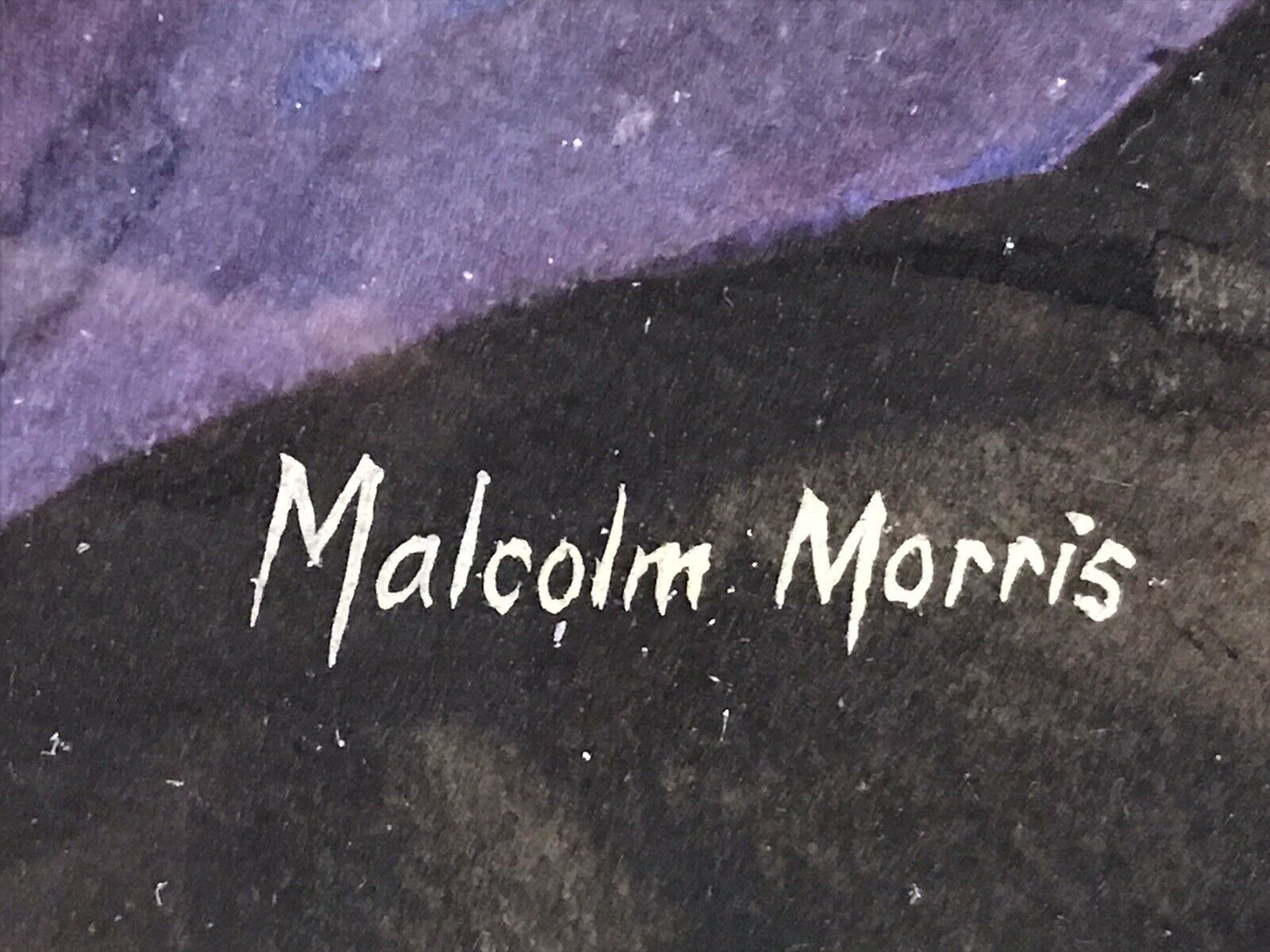 photo for sale Original Reclining Nude Lady Watercolour By Contemporary Artist Malcolm Morris