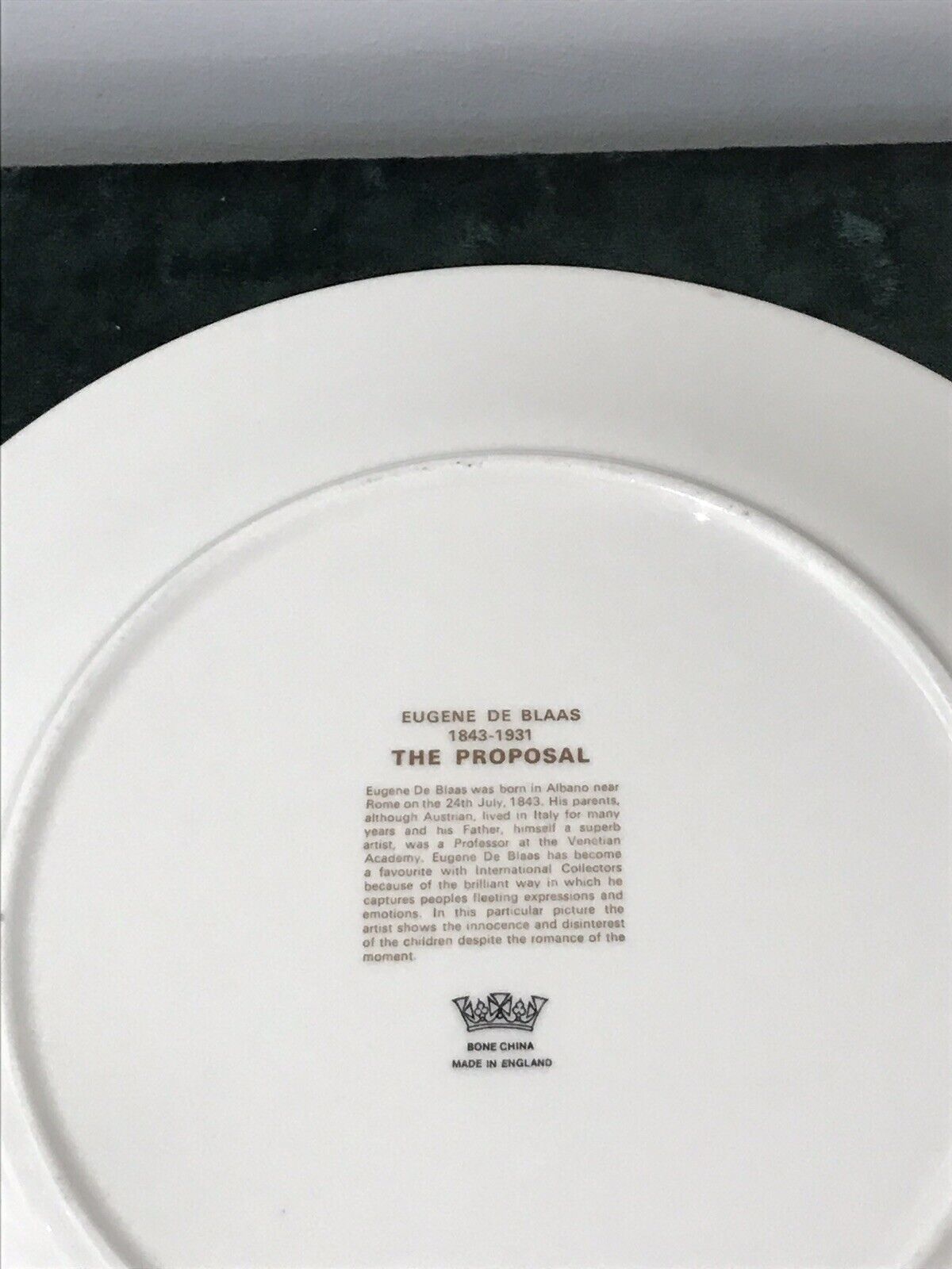 photo for sale Collection Of 3 Decorative Porcelain Wall Plates