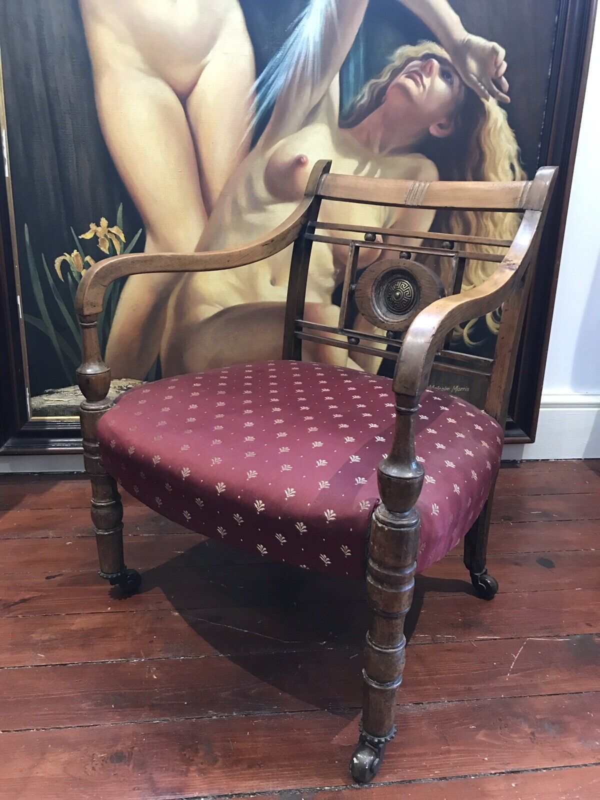 Antique Regency Childs Elbow Chair photo for sale