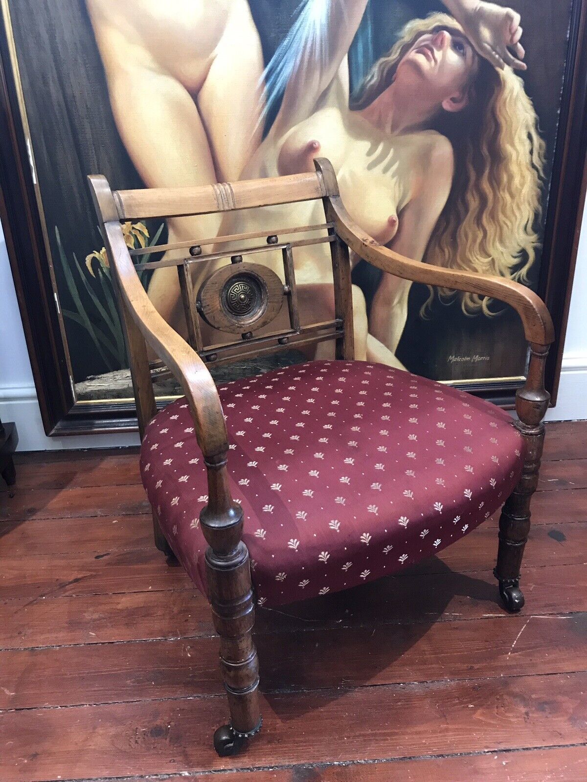 Antique Regency Childs Elbow Chair photo Furniture