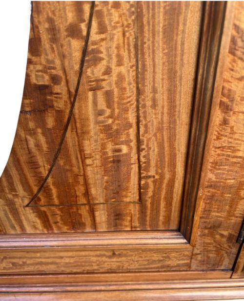 Quality Edwardian Satinwood & Inlaid Wardrobe photo furniture