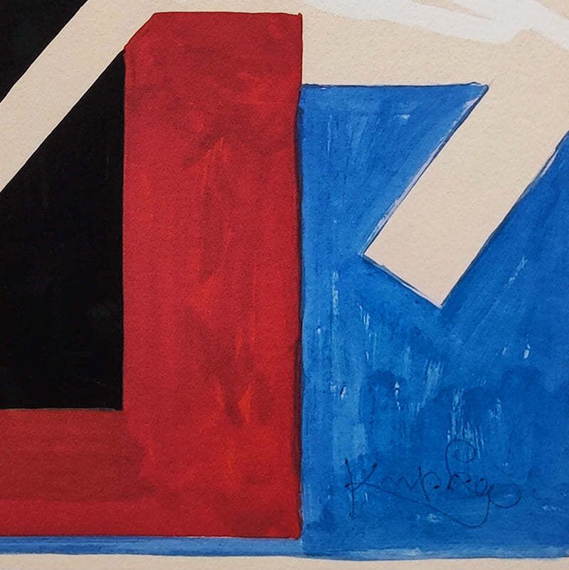 1970s Original Gorgeous František Kupka Limited Edition Lithograph photo vinterior