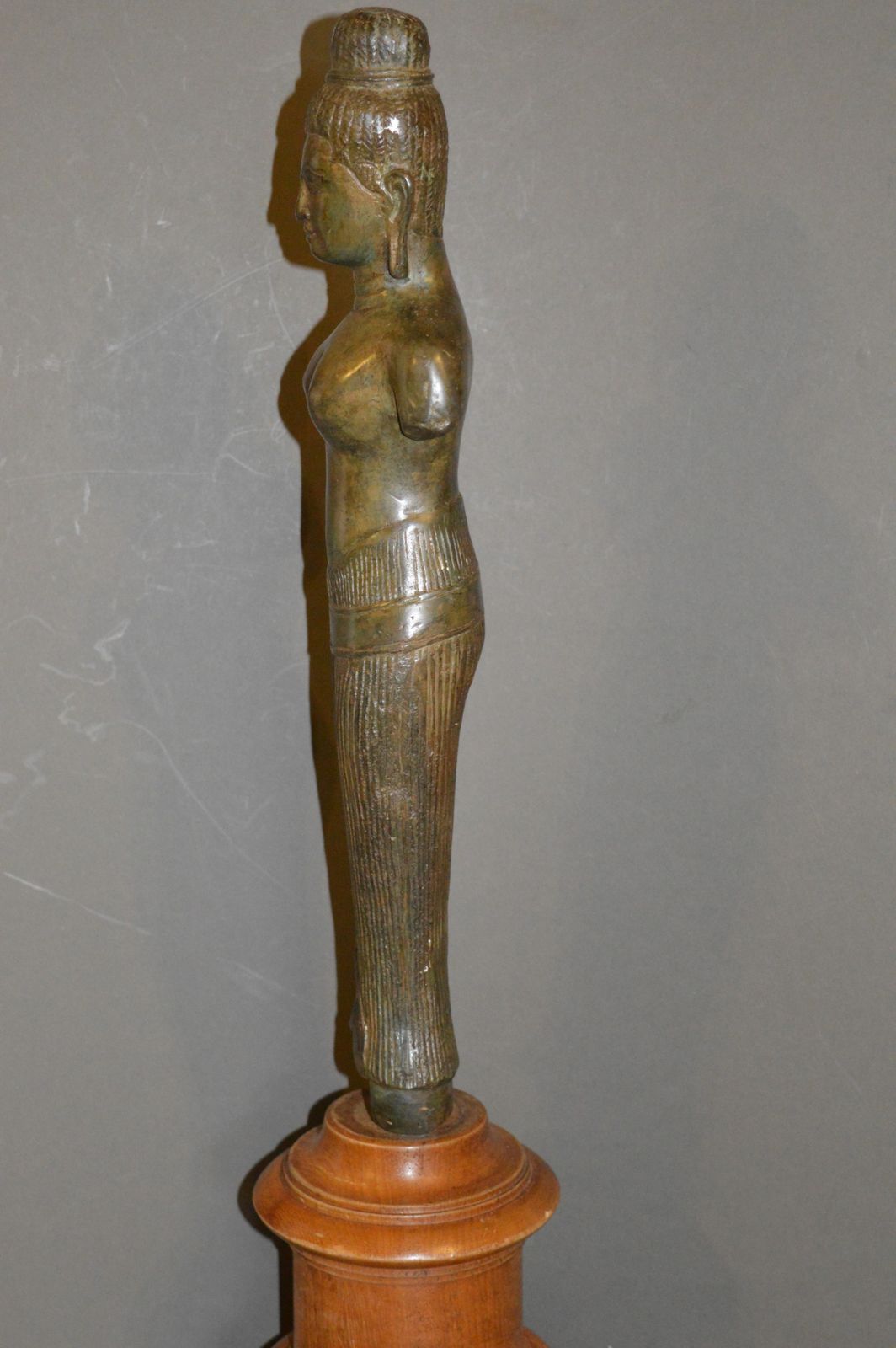 995.0 Tibetan Statue Buddhist Goddess Tara,C1890 photo