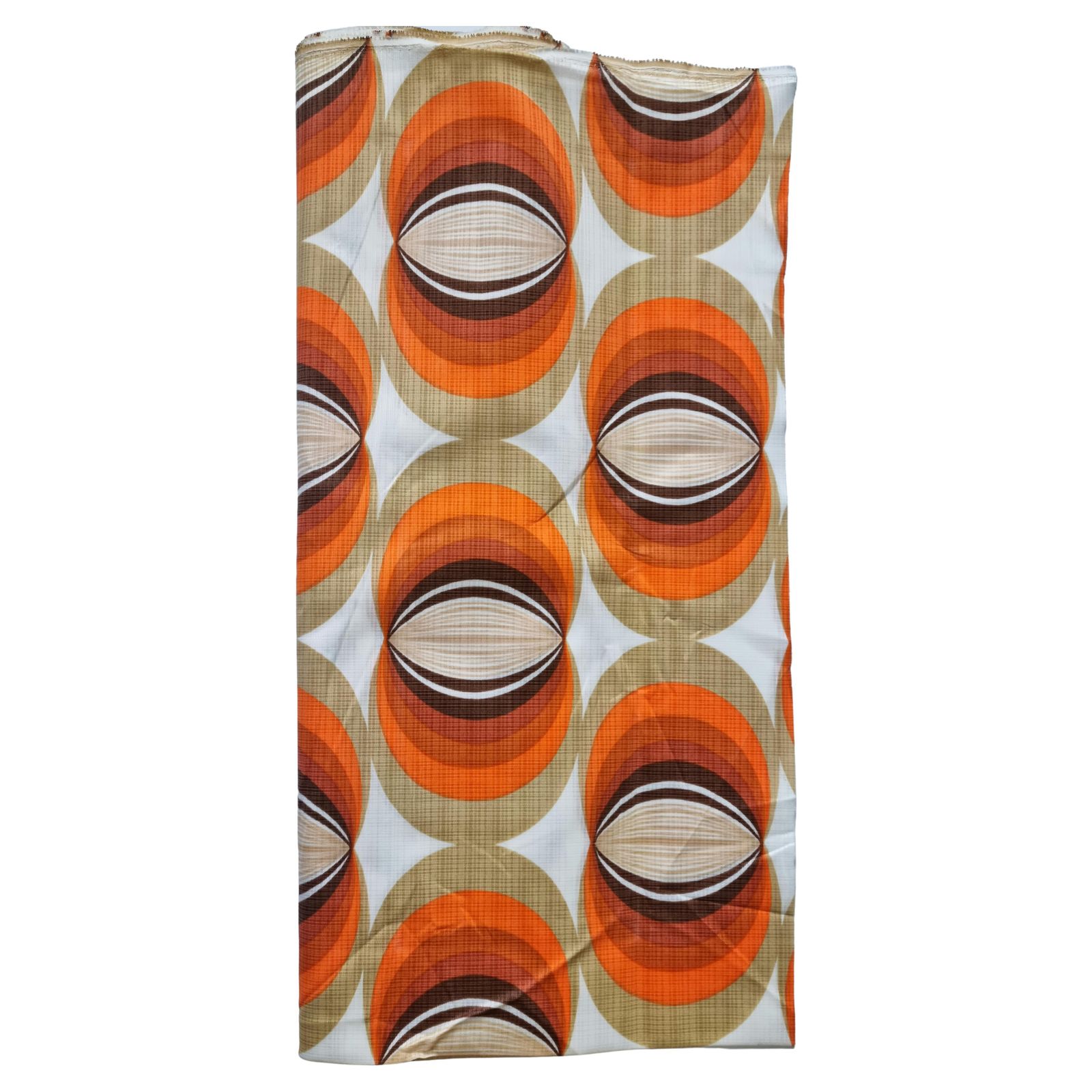 Midcentury Large Cloth, Fabric Or Textile In Style Of Panton Verner, 1960s photo vinterior