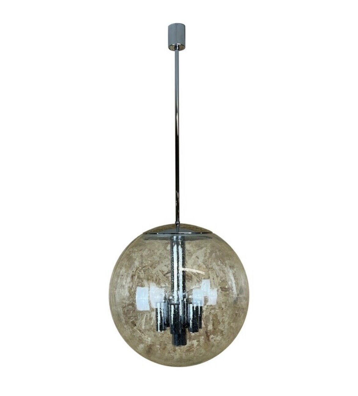 Xxl 60s 70s Lamp Ceiling Lamp Limburg "Globe" Spherical Lamp Ball Design 60s