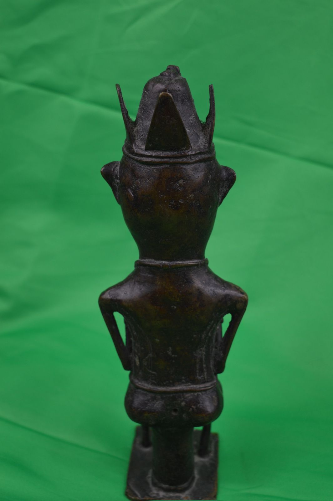 Large African Yoruba Bronze Fertility Statue,C1920 photo Art