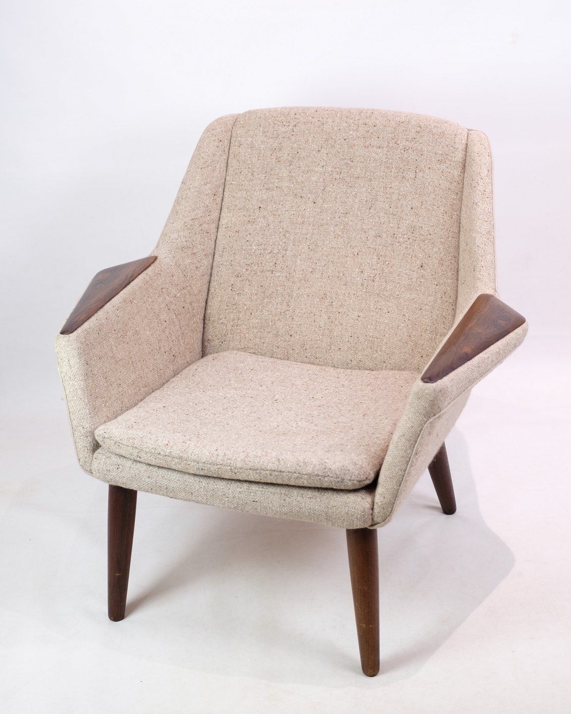 Armchair Model 813 In Rosewood By Arne Vodder & Anton Berg For Slagelse Møbelfabrik From 1960 photo furniture