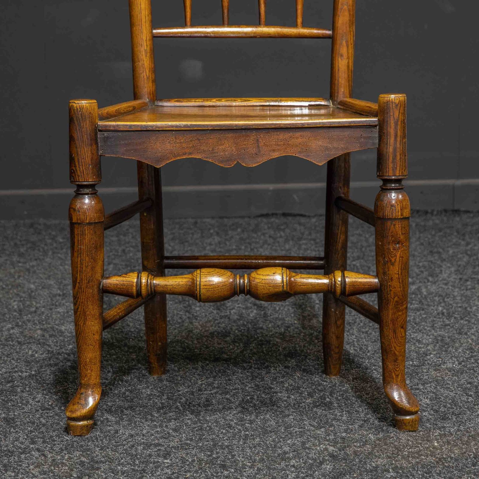 Furniture Set Of Sixteen 18th Century Country Chairs photo