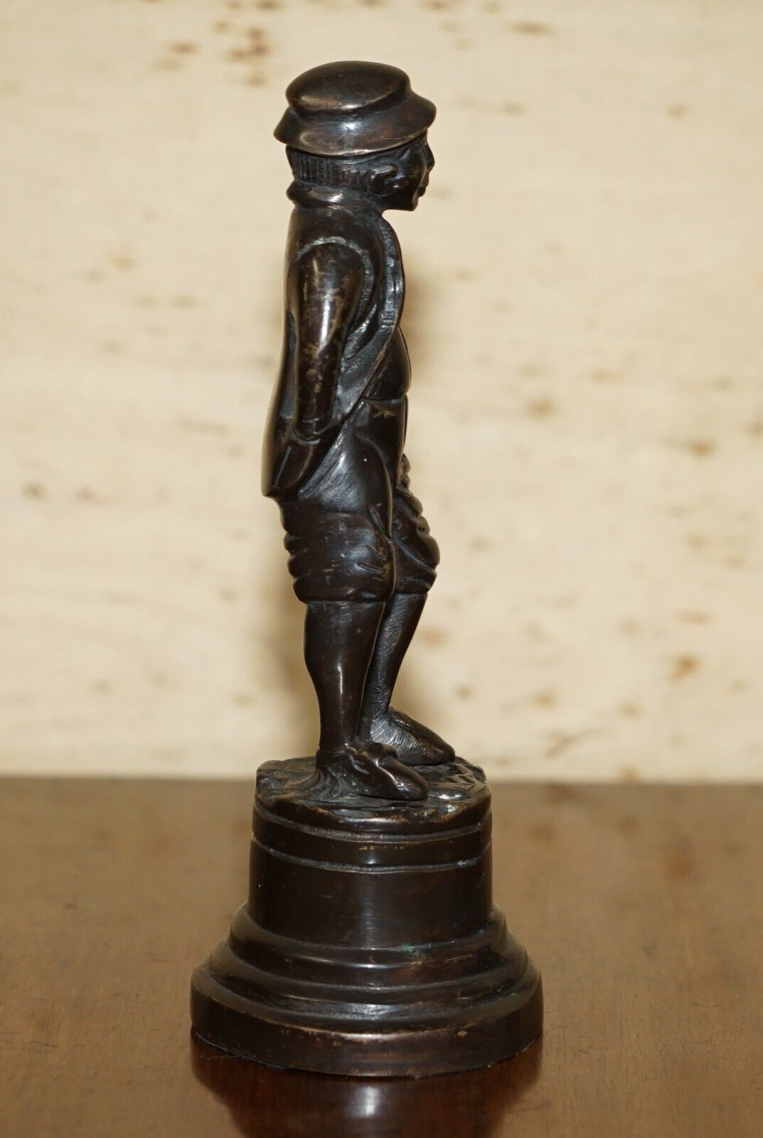 Lovely 21cm Tall Bronze Statue Of A Victorian Dandy Lovely Rare Find photo 475.0