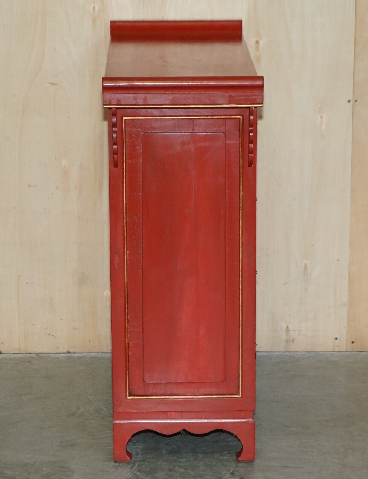 Rare Oriental Chinese Export Vintage Cabinet Lots Of Drawers For Fine Teas photo buy