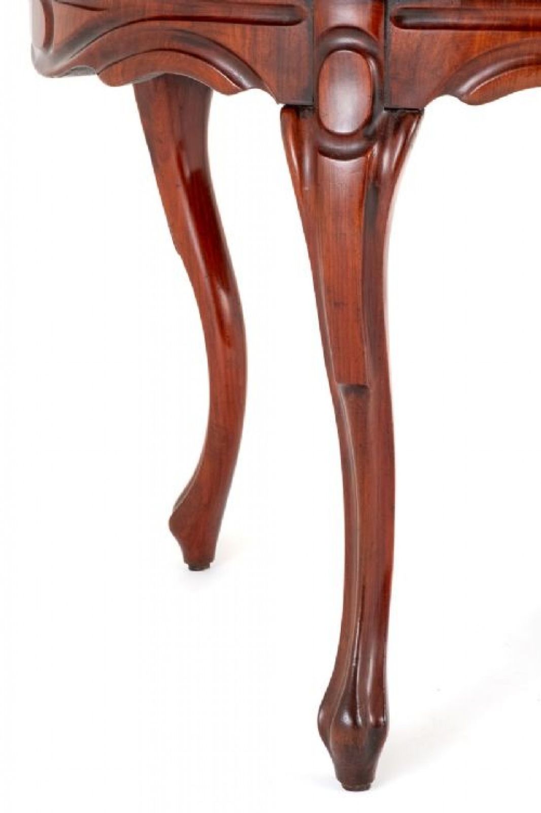 Antique French Side Table Kidney Bean Form Occasional photo Furniture