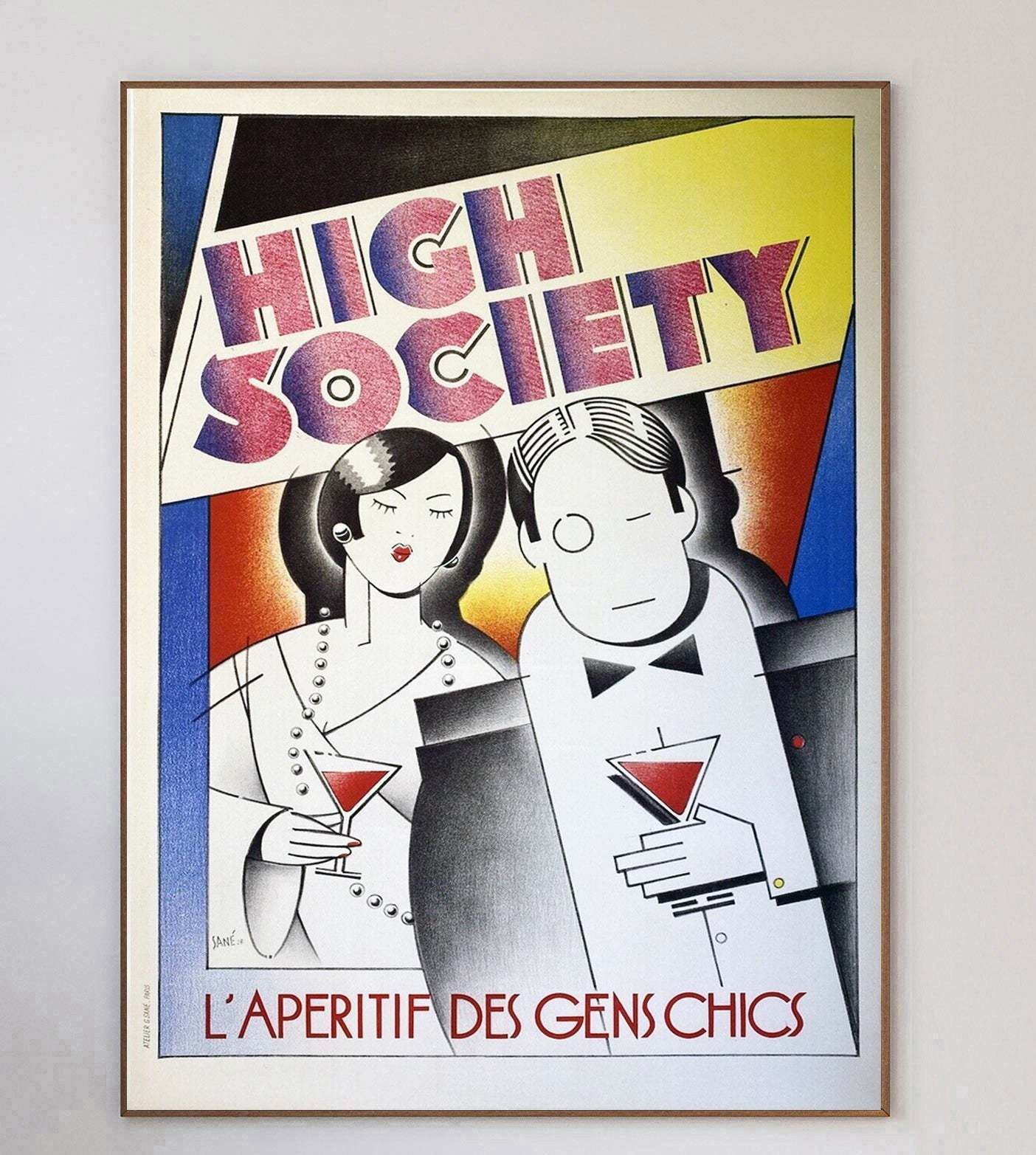 High Society Original Vintage Poster photo 759.0