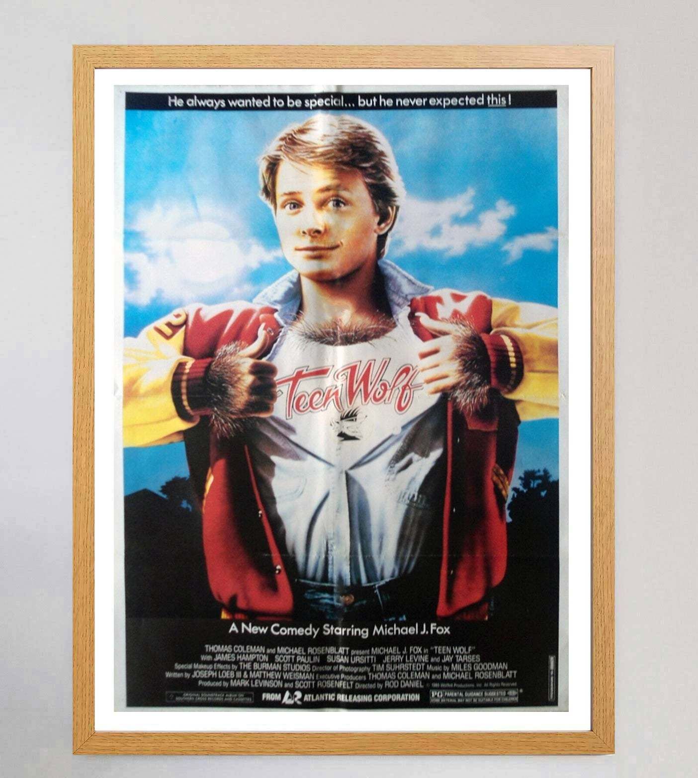 Teen Wolf Original Vintage Poster photo Art