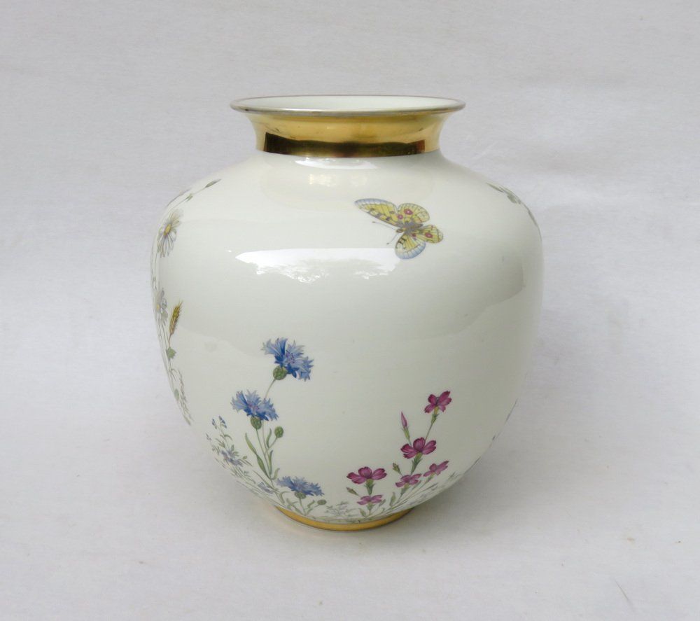 Wiesengrund And Bergeshöh`n Vase From K&A Krautheim Selb Bavaria, 1940s photo Home Decor