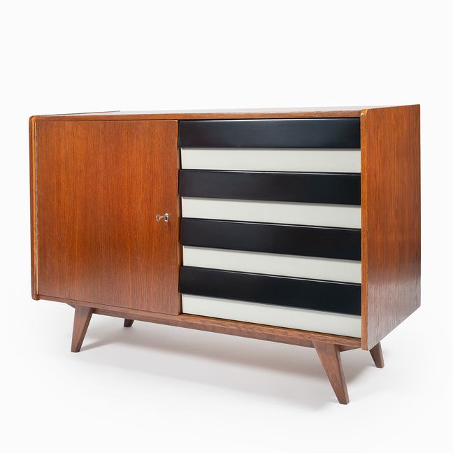 Jiri Jiroutek, Cabinet U 458, 1960s, Modernist photo 845.0