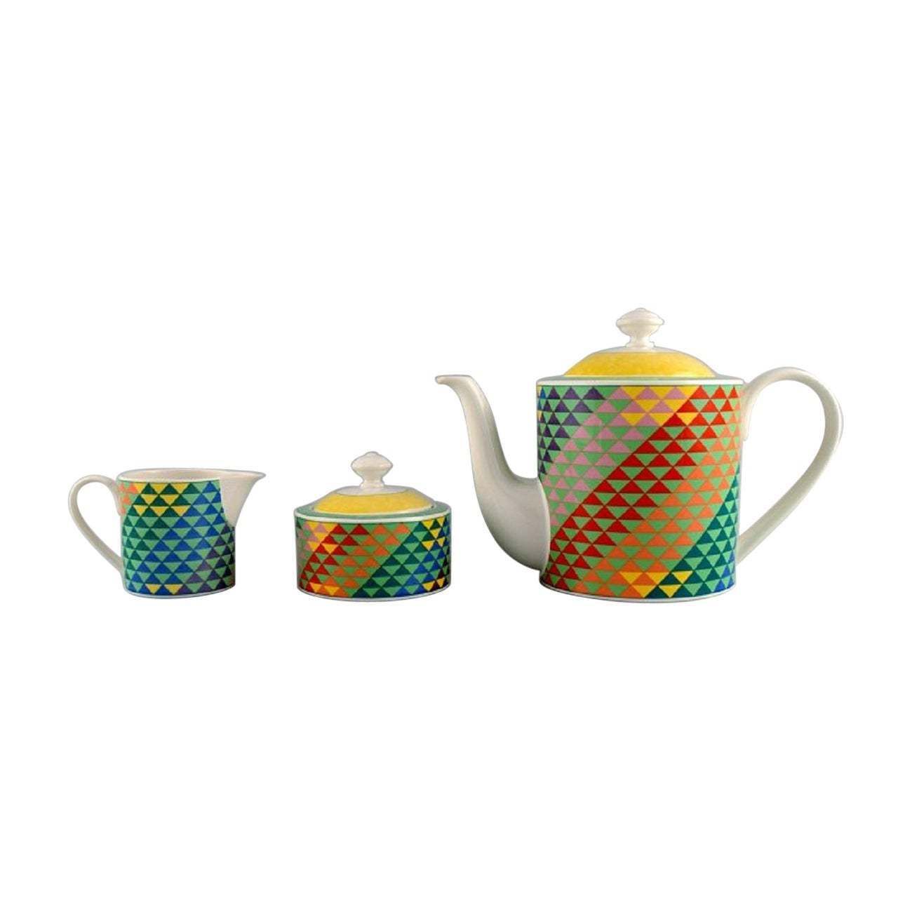 Gallo Design, Germany, Pamplona Coffee Pot, Sugar Bowl And Creamer photo buy
