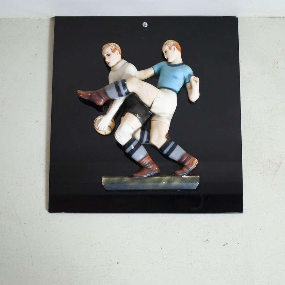 Enrica Robecchi 30s Ceramic Low Relief Lenci's School photo 3300.88